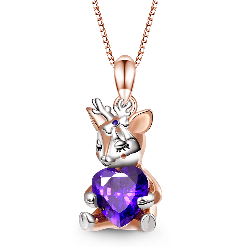 Deer Necklace image number 0