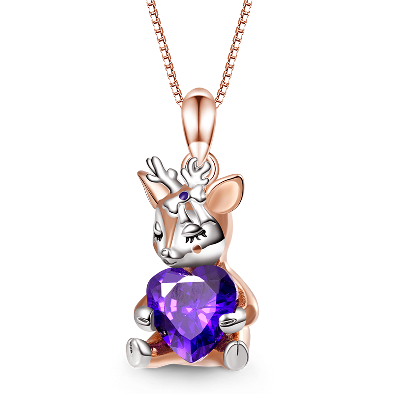 Deer Necklace image number 0