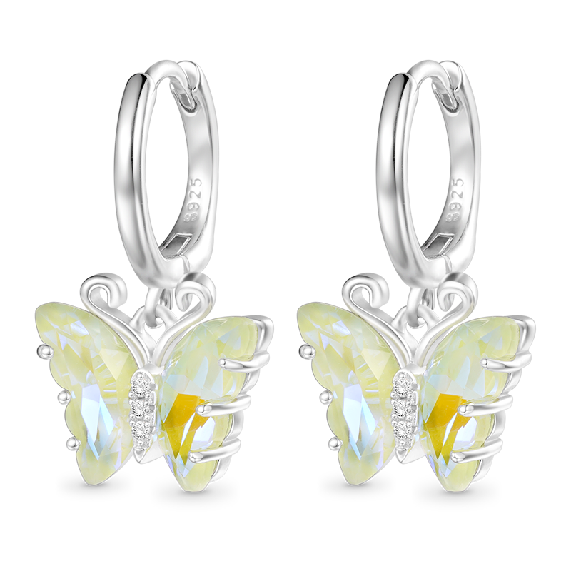 Butterfly Dangle Earrings image number 0