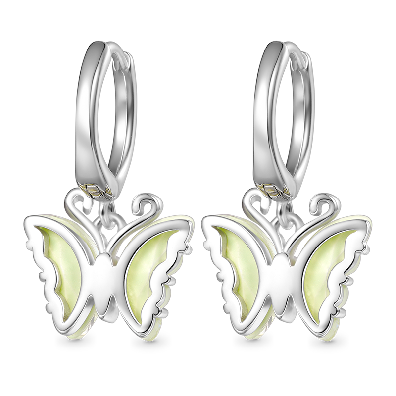 Butterfly Dangle Earrings image number 1