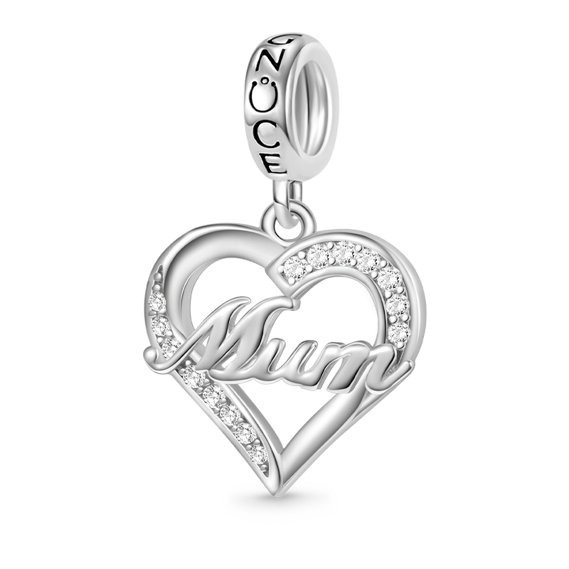 Mum Heart Pendant image number 0