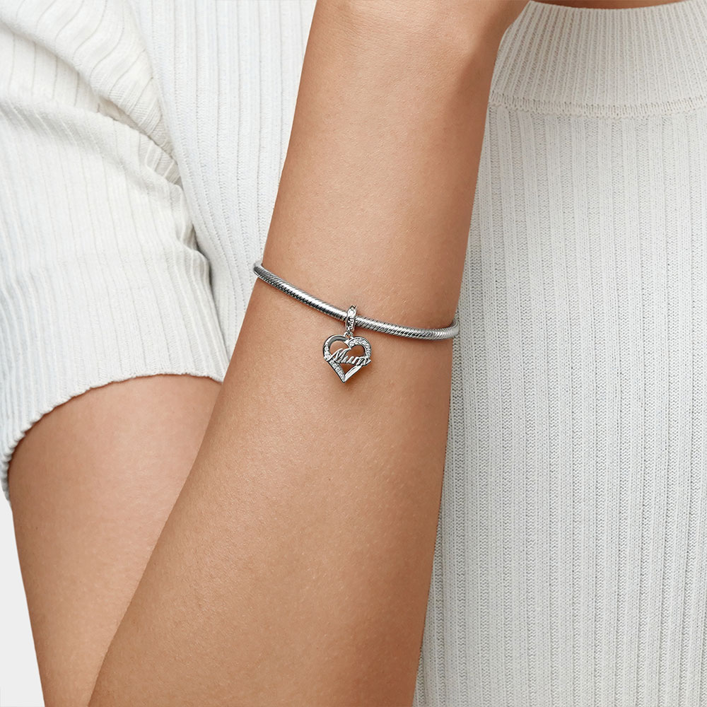 Mum Heart Pendant image number 4