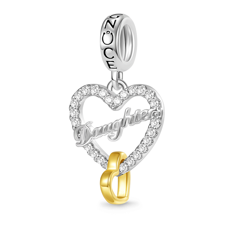 Daughter Heart Pendant image number 0