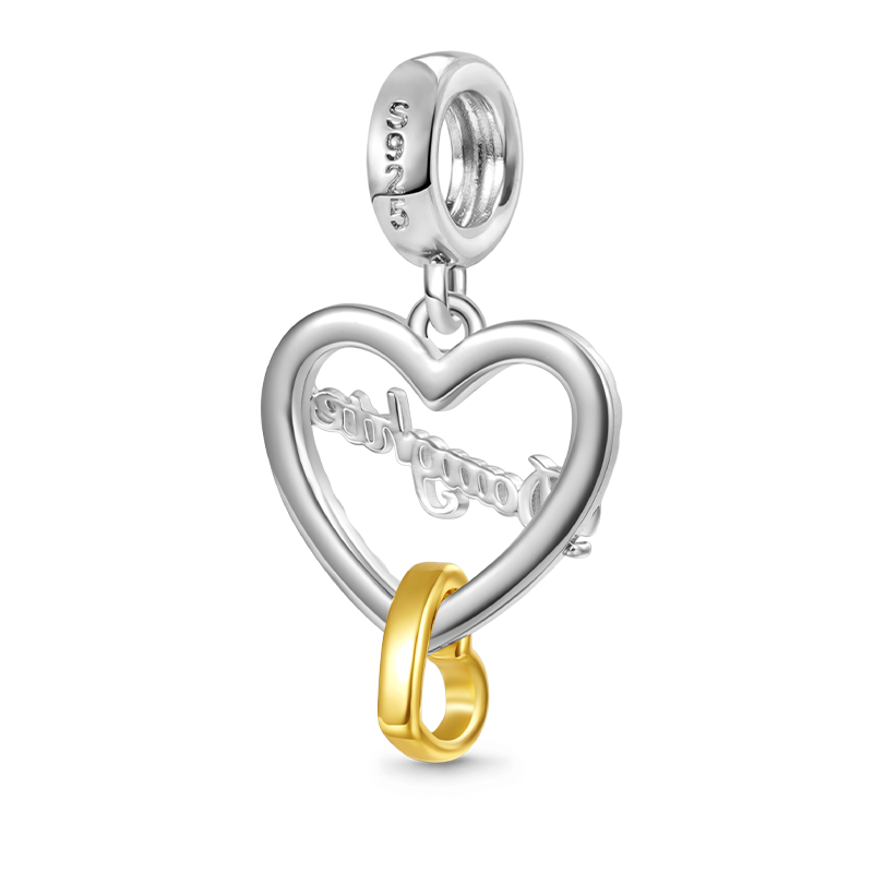 Daughter Heart Pendant image number 1