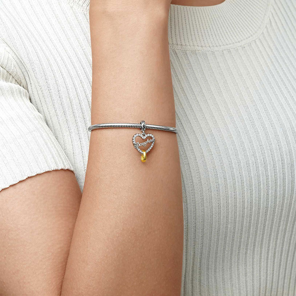 Daughter Heart Pendant image number 4