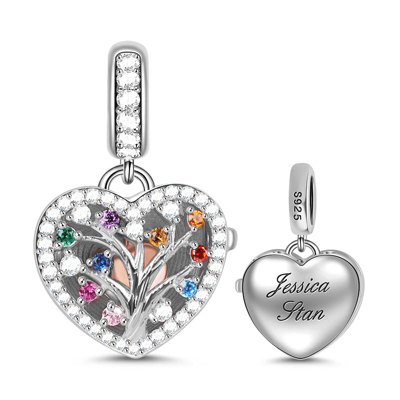 Family Tree Engravable Charm image number 0