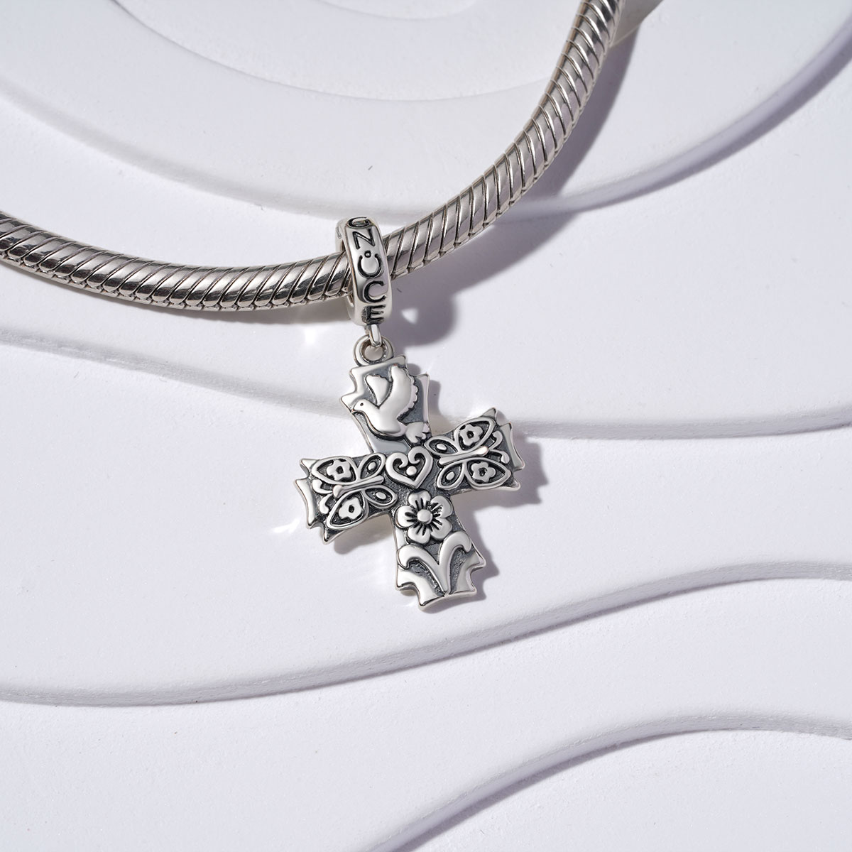 Love Spring Cross Pendant image number 2