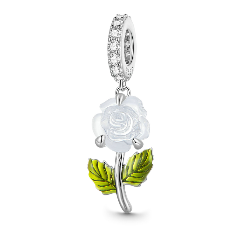 Rose Flower Pendant image number 1