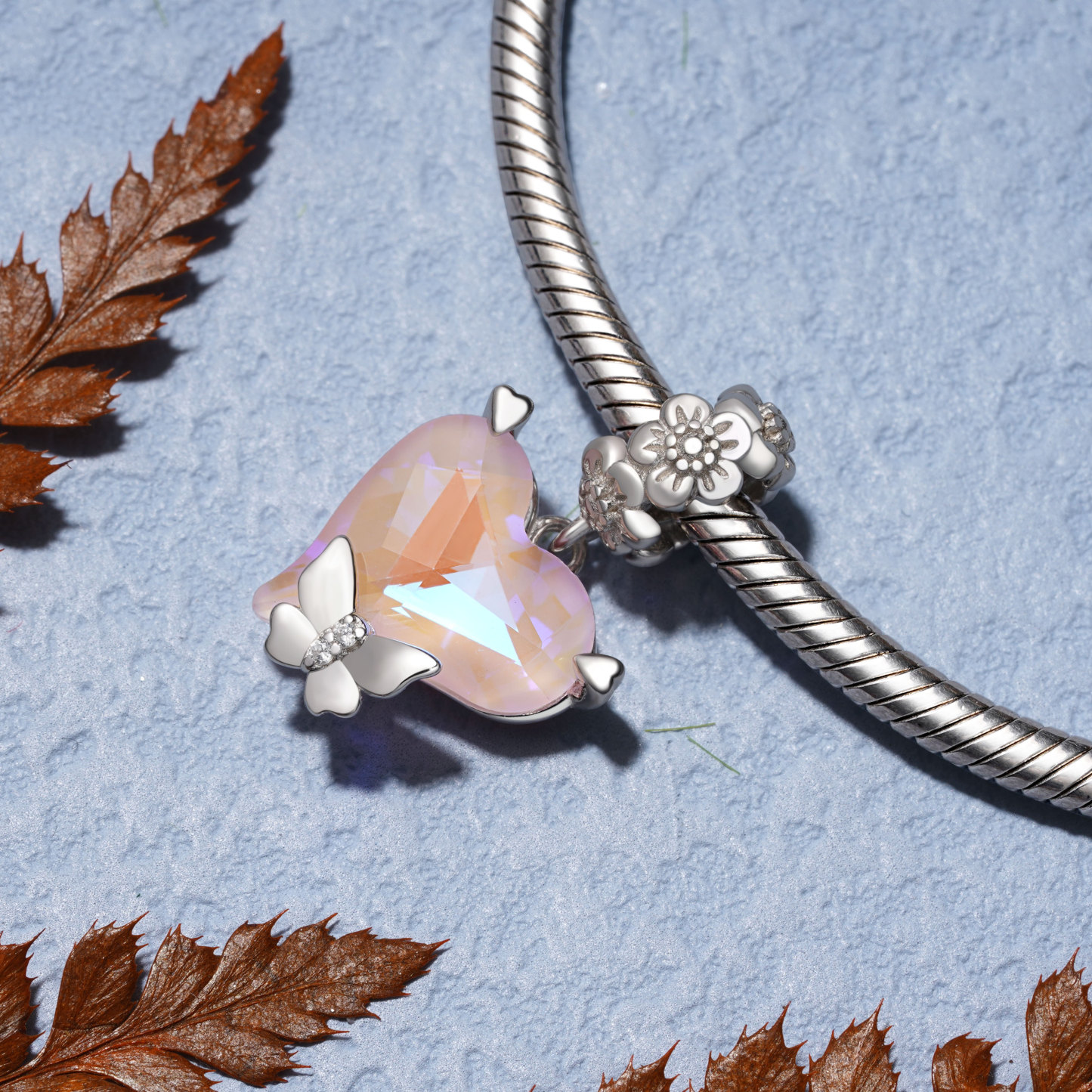 Butterfly Love Pendant image number 1