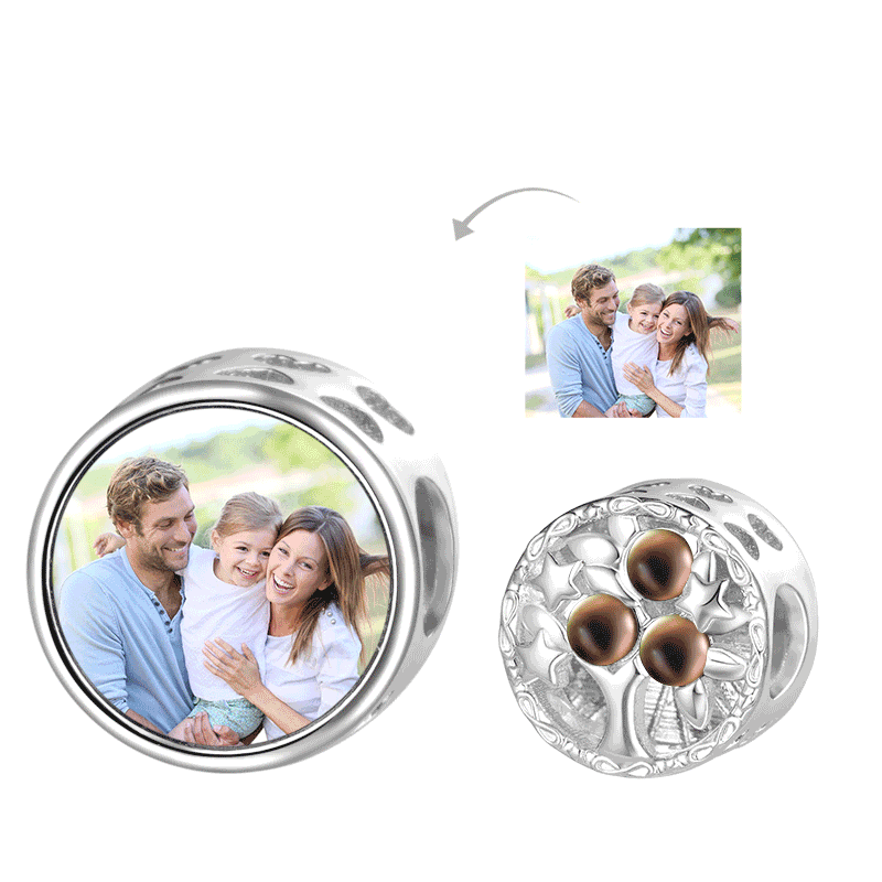 Family Tree Photo Mood Charm image number 0