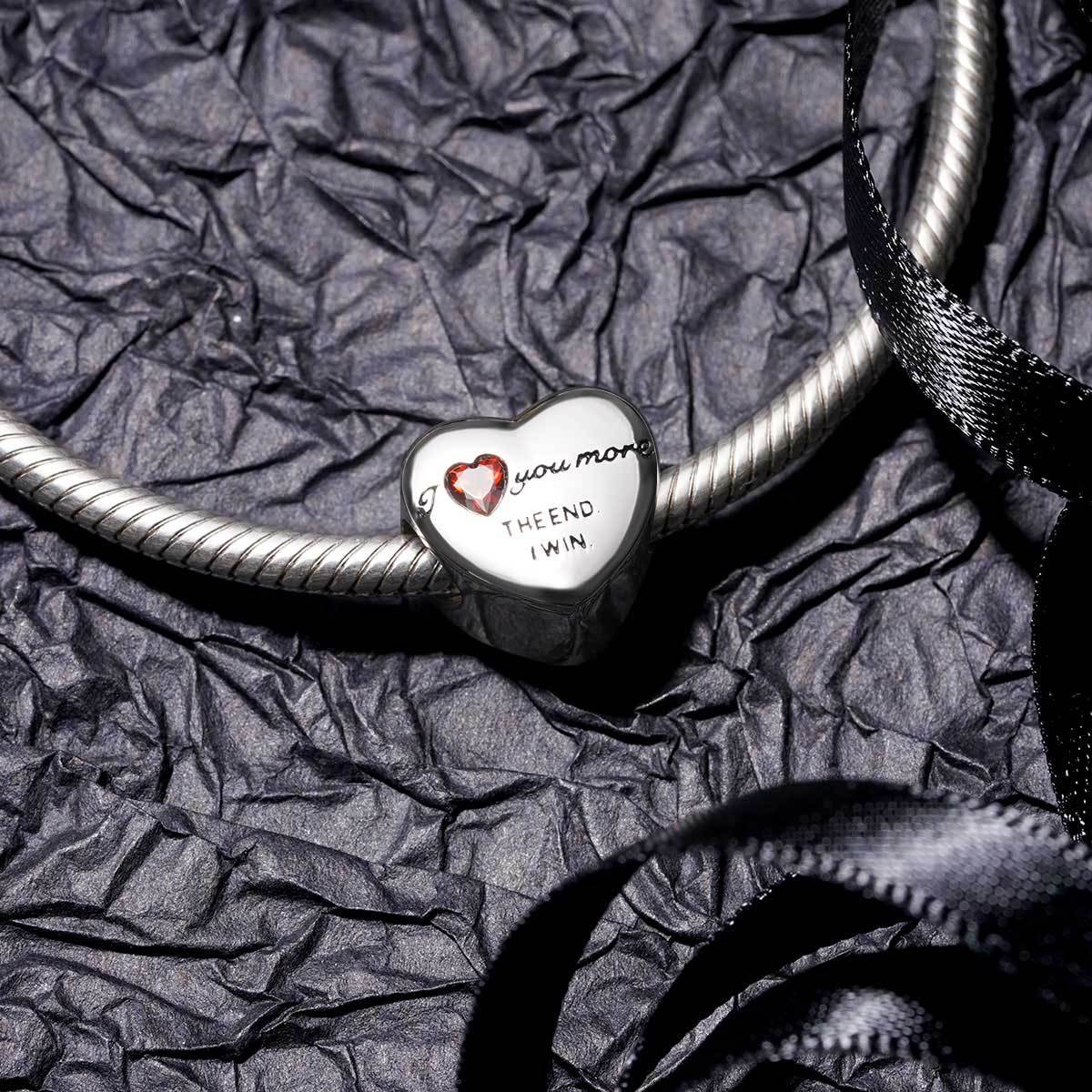 Love Heart Photo Charm image number 1