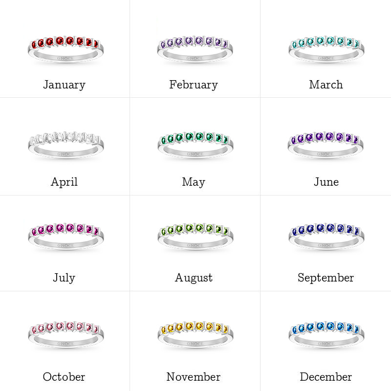 Basic Birthstone Ring image number 6