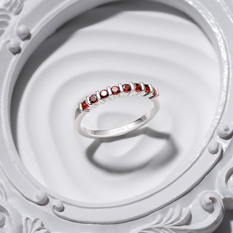 Basic Birthstone Ring image number 3