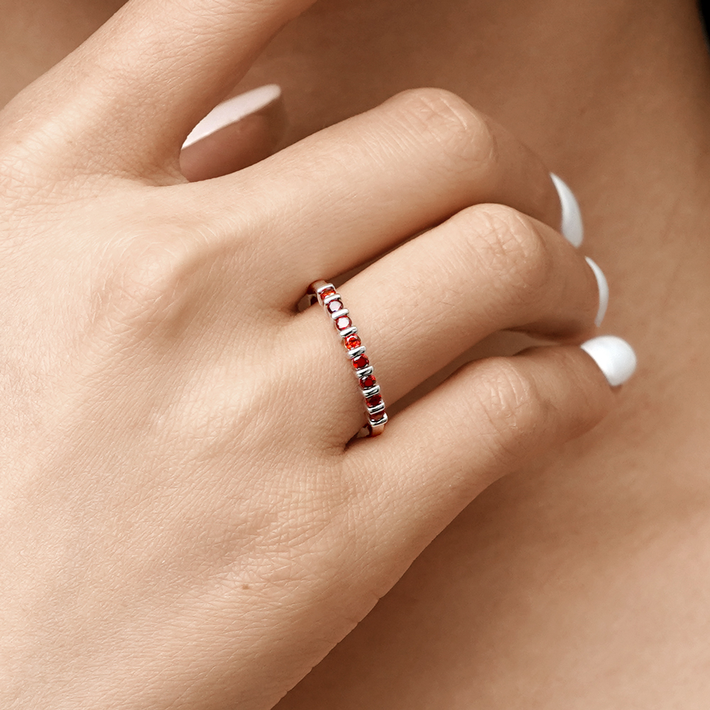 Basic Birthstone Ring image number 5