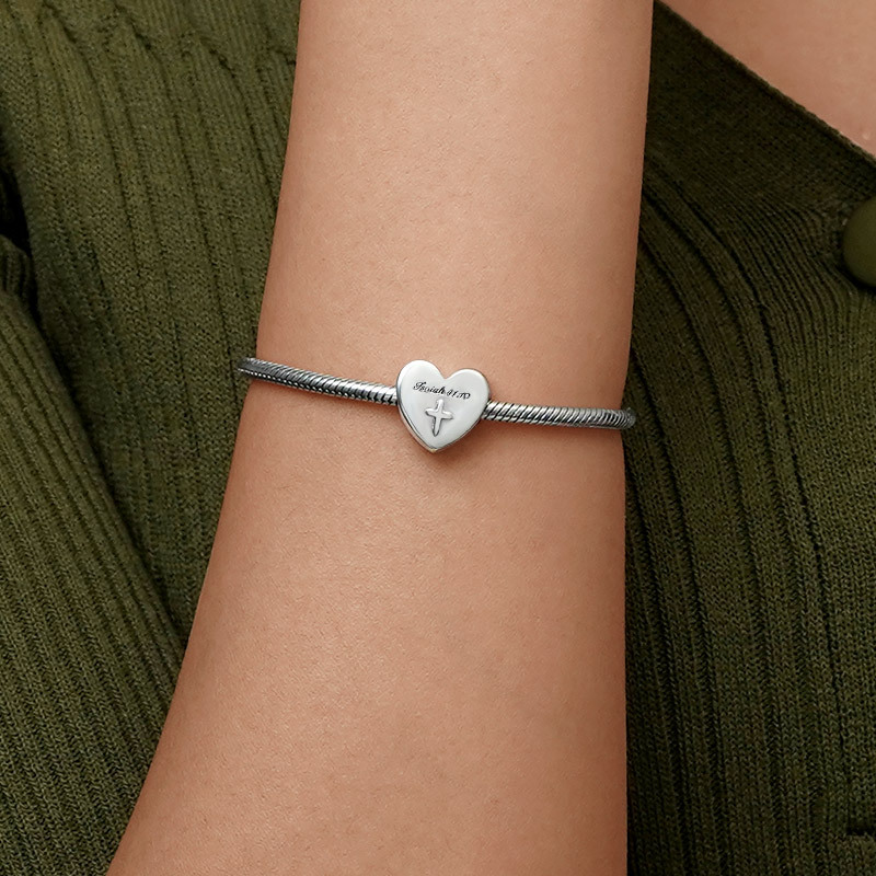 Bible Heart Charm image number 4