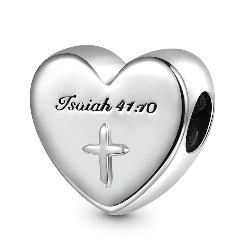 Bible Heart Charm image number 0