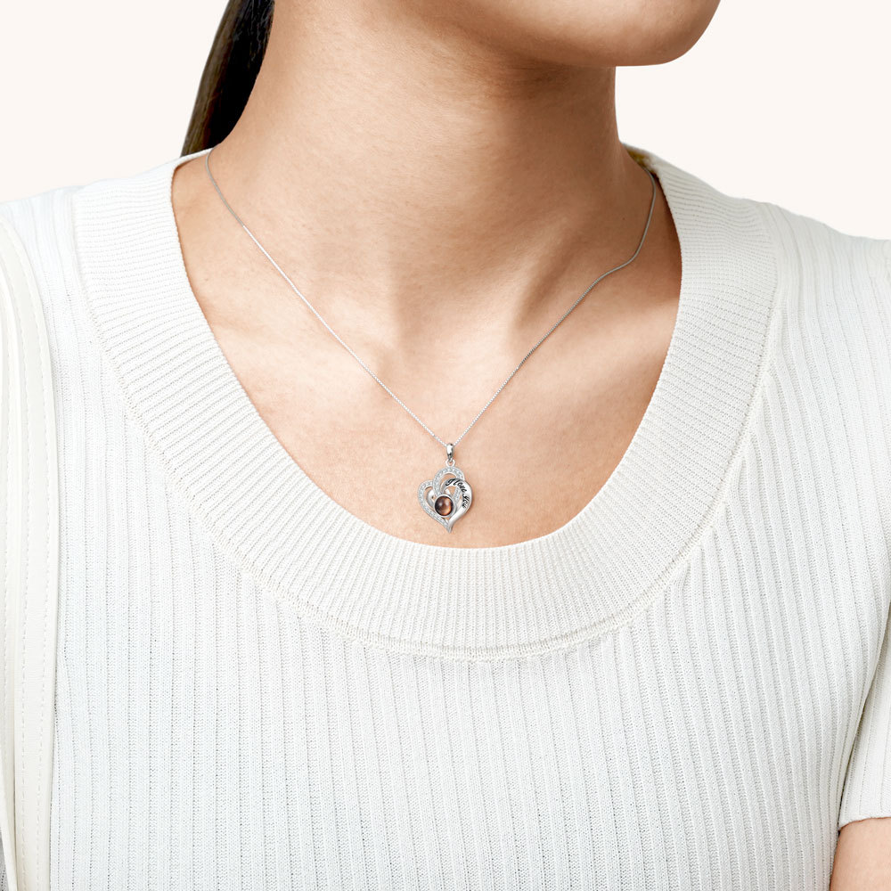 Projection Love Necklace image number 2