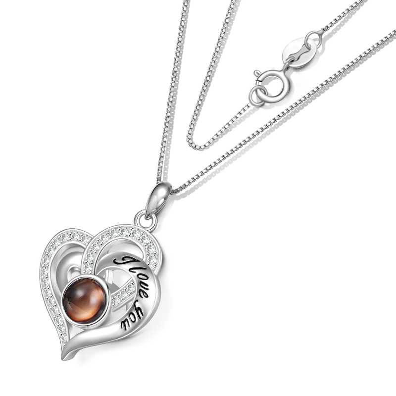 Projection Love Necklace image number 1