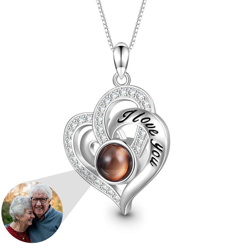 Projection Love Necklace image number 0