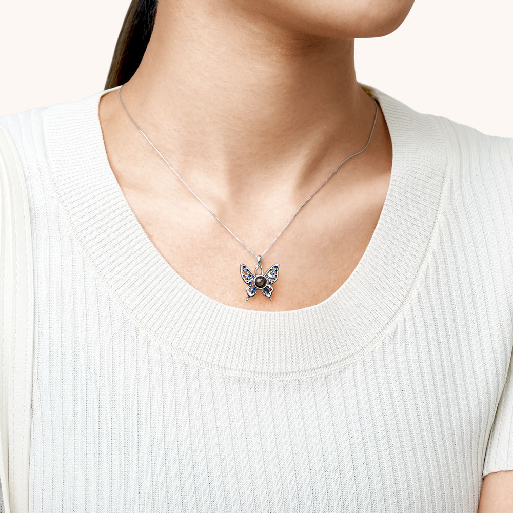 Projection Butterfly Necklace image number 4