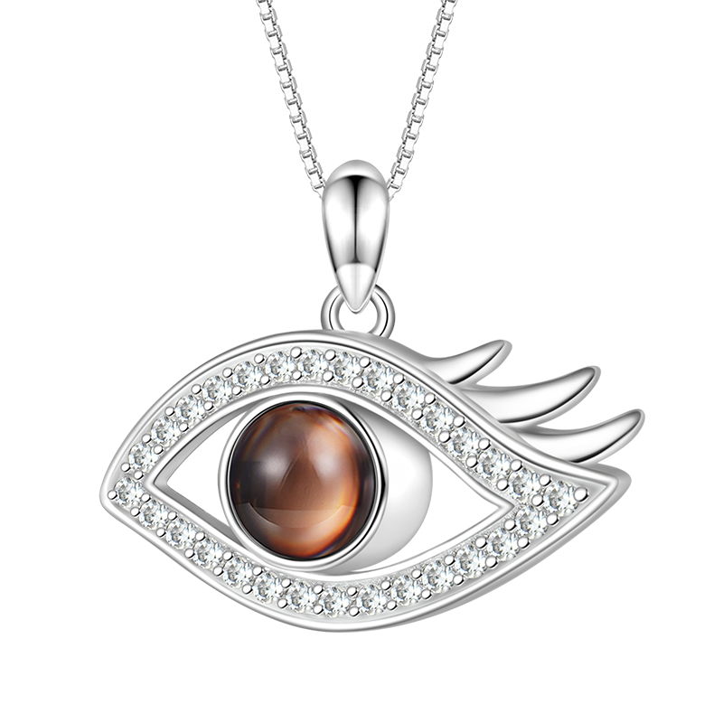 Projection Devil's Eye Necklace image number 1