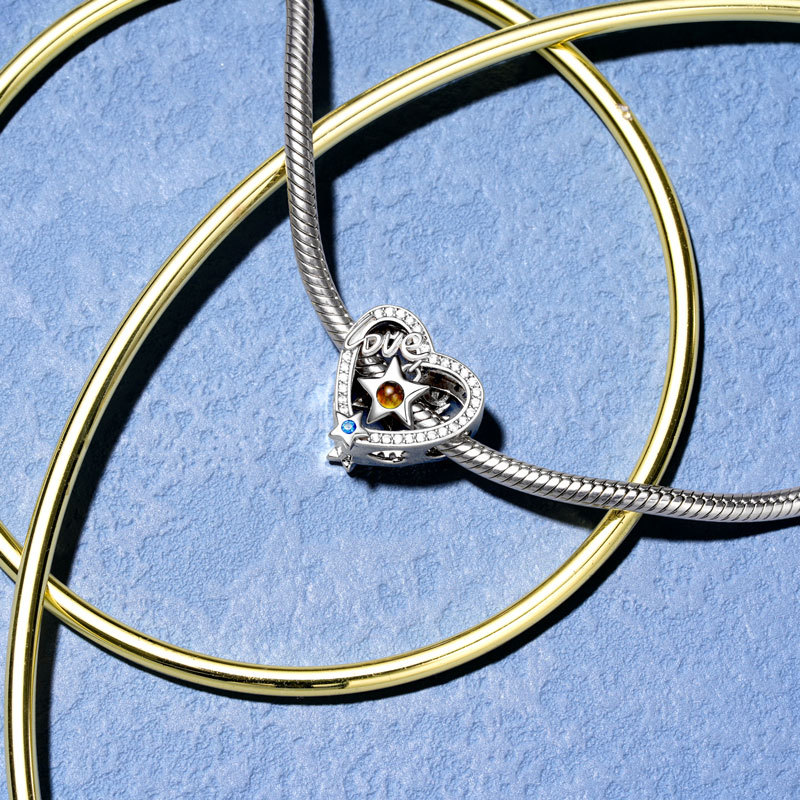 Stars Love Mood Charm image number 2