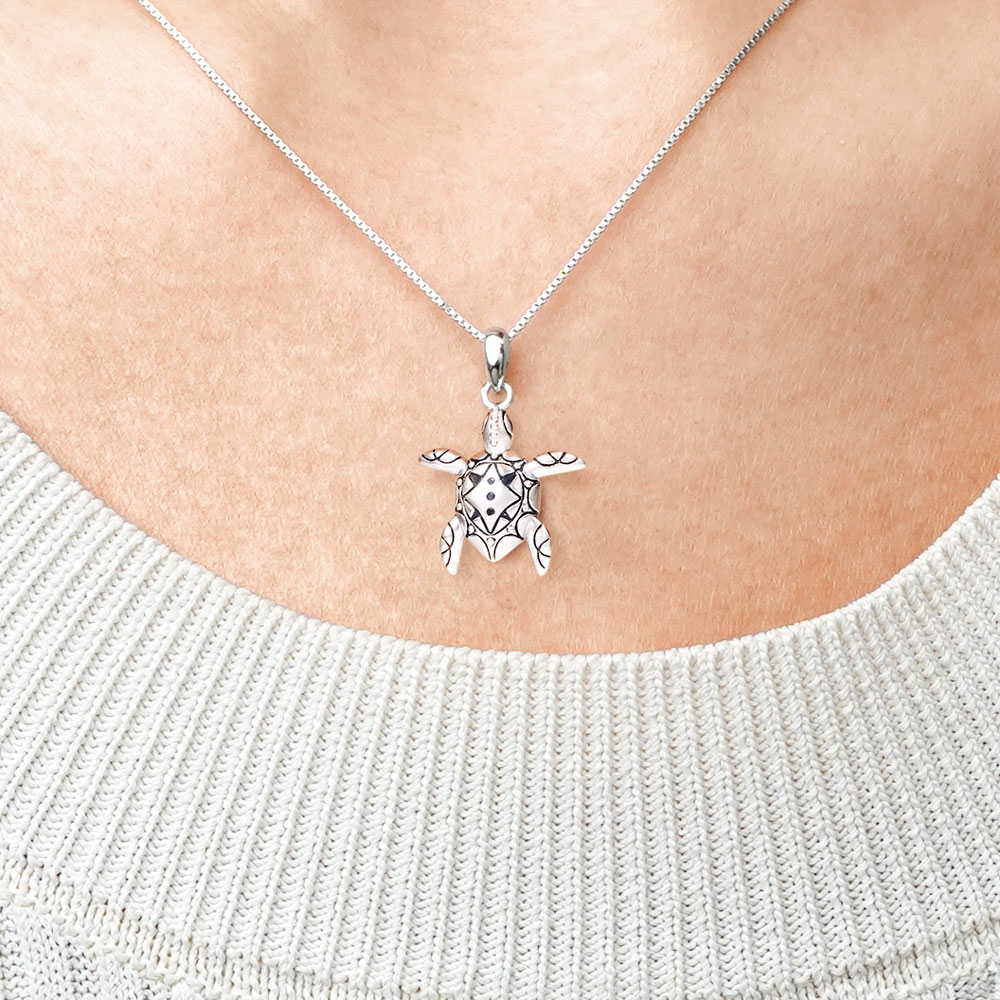 Sea Turtle Necklace image number 3