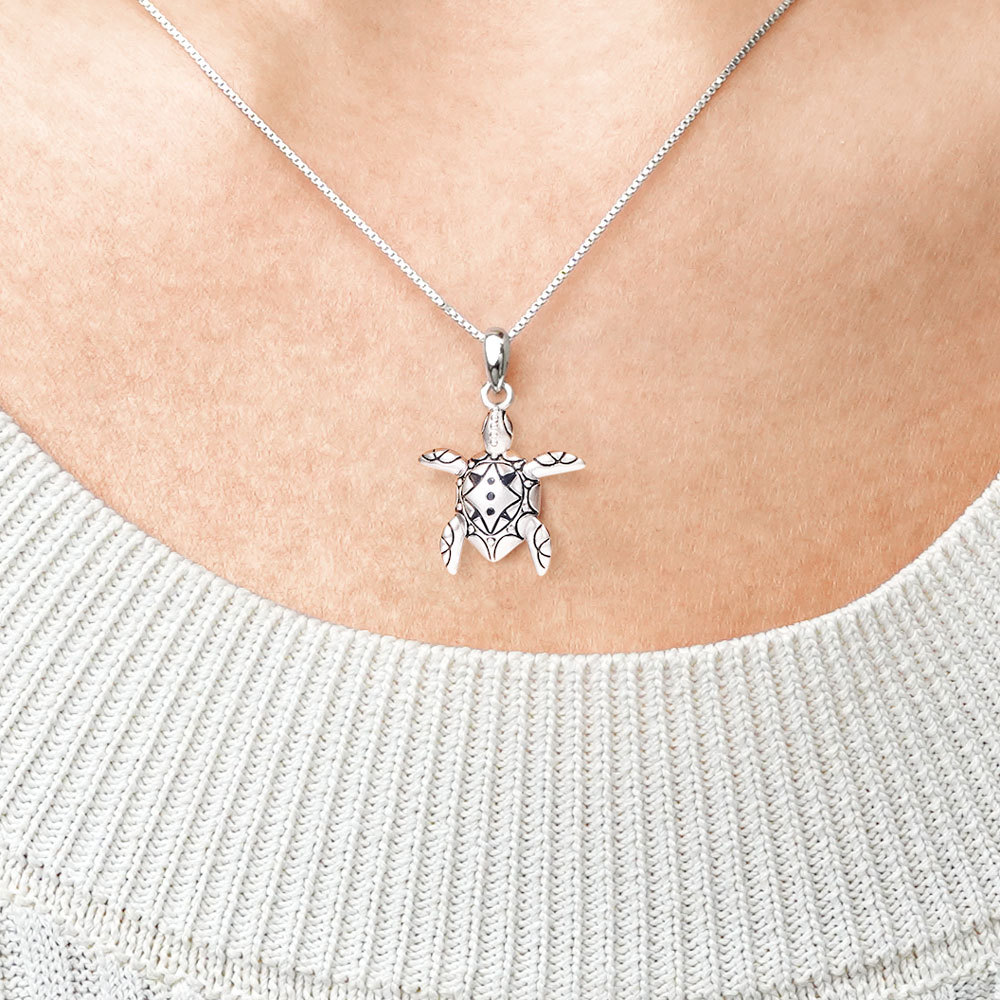 Sea Turtle Necklace image number 3
