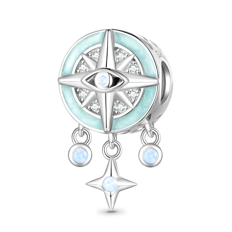 Star Compass Dreamcatcher Charm image number 0