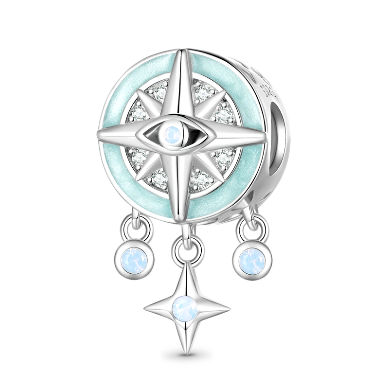Star Compass Dreamcatcher Charm image number 0