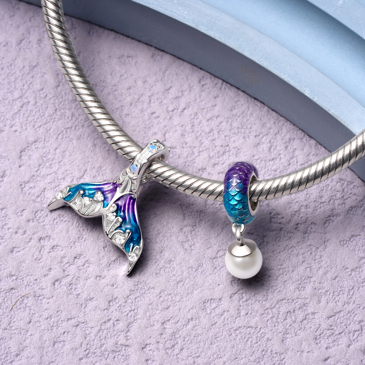 Mermaid Tail Pendant image number 1