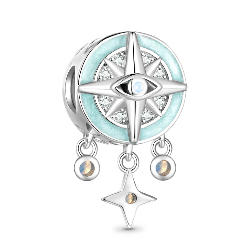Star Compass Dreamcatcher Charm image number 1
