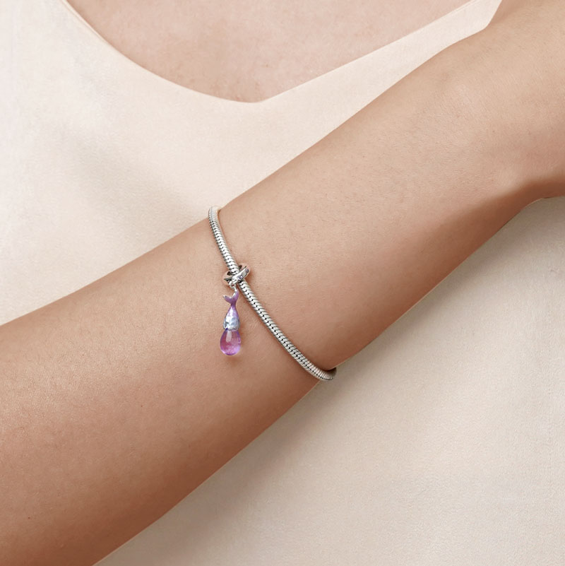 Mermaid Tear Pendant image number 4