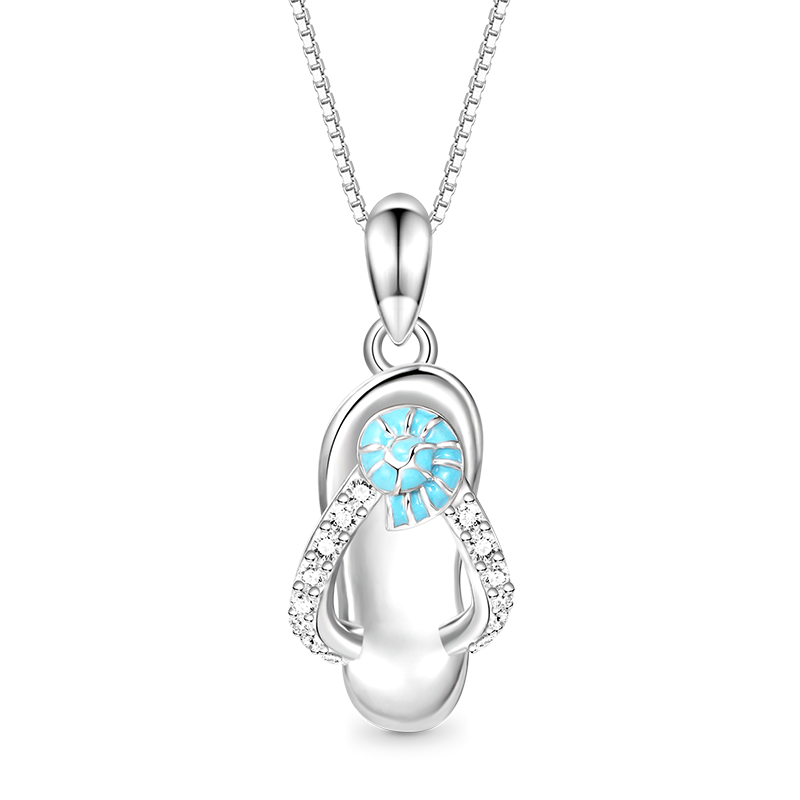 Flip-flops Shoes Necklace image number 0