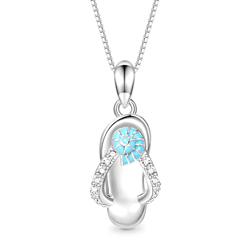 Flip-flops Shoes Necklace image number 0