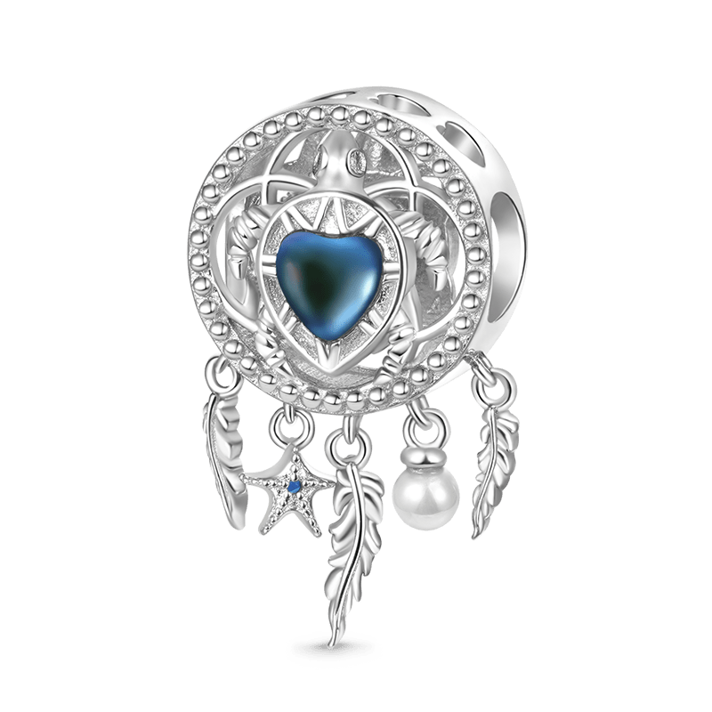 Sea Turtle Dreamcatcher Mood Charm image number 1