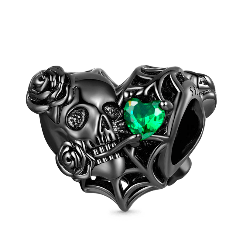 Skull Rose Charm image number 0