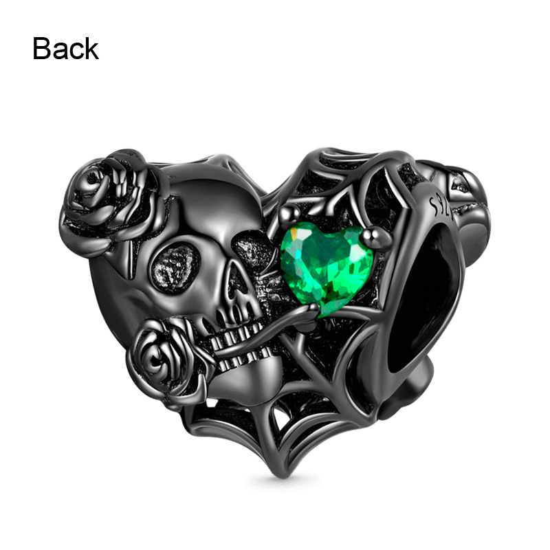 Skull Rose Charm image number 1