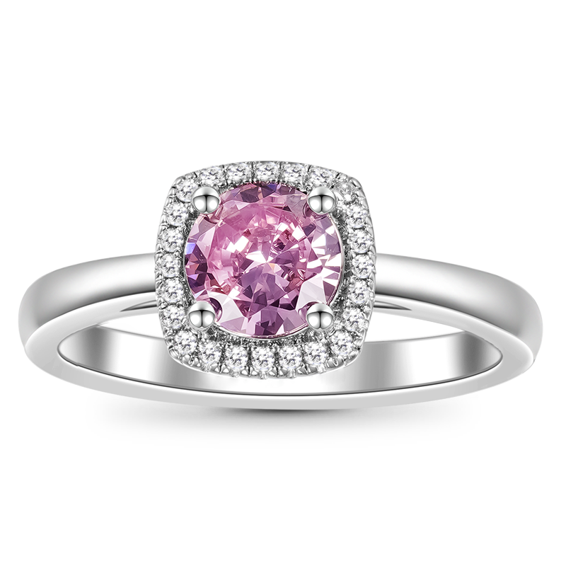 Round-cut Promise Ring image number 0