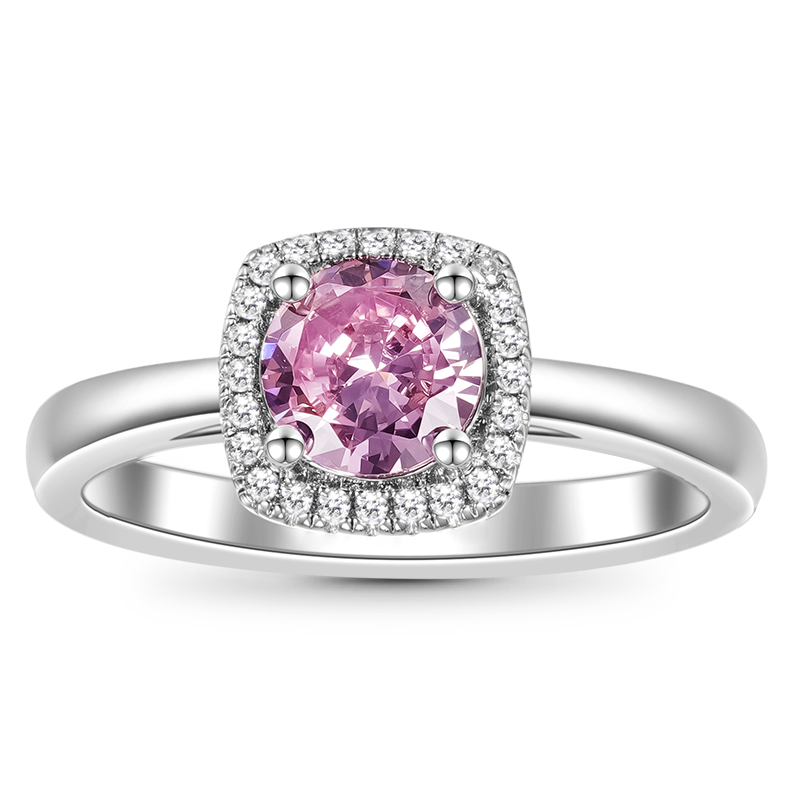 Round-cut Promise Ring image number 0