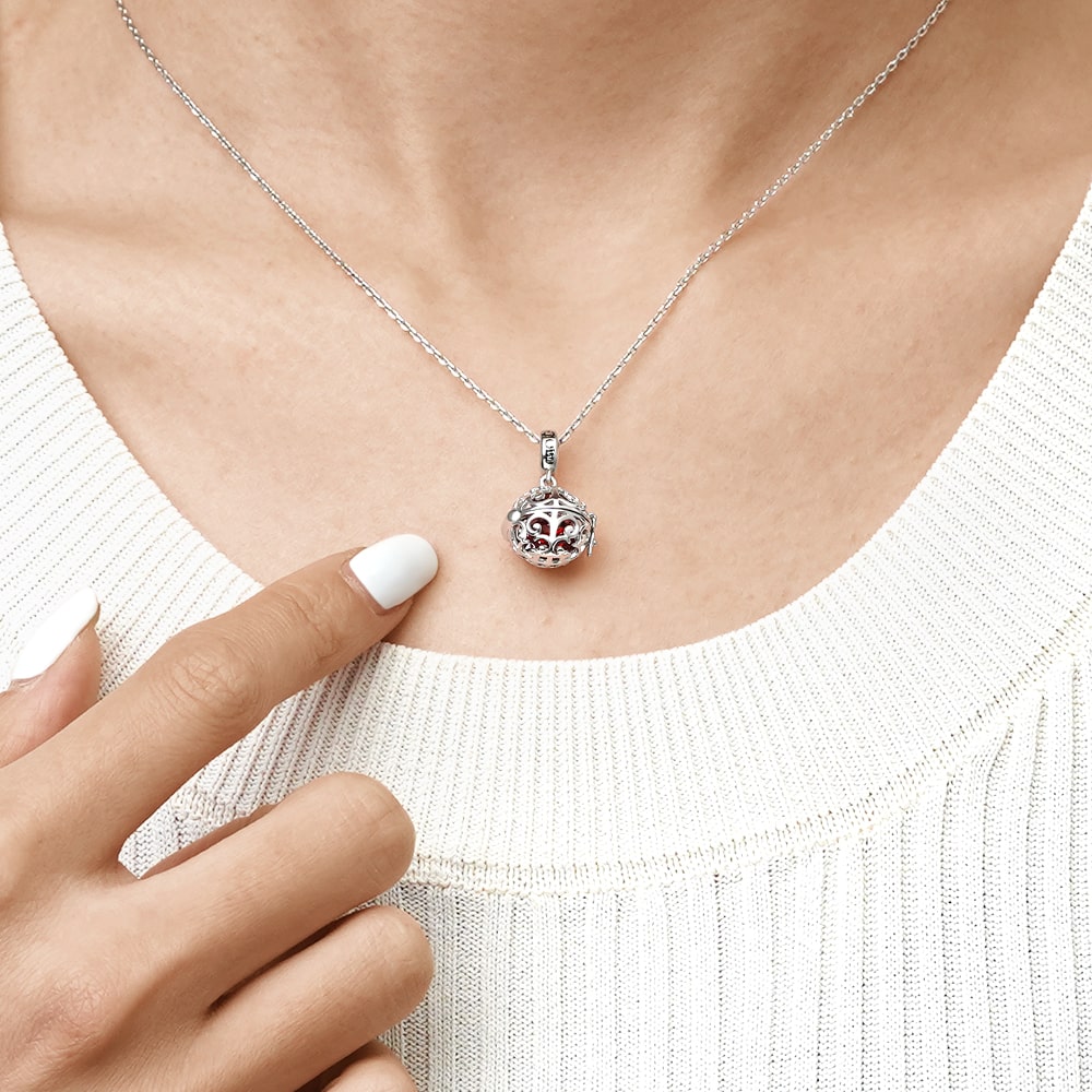 Easter Egg Birthstone Pendant image number 7