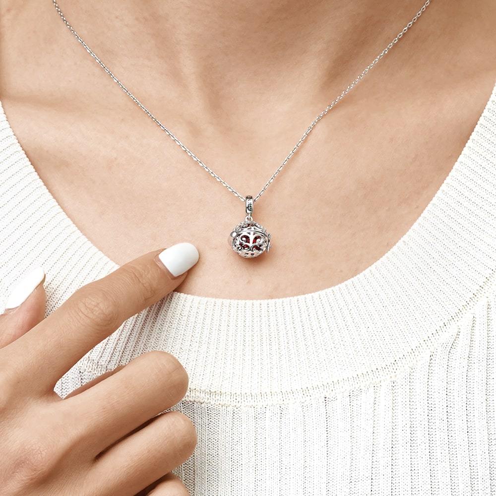 Easter Egg Birthstone Pendant image number 7