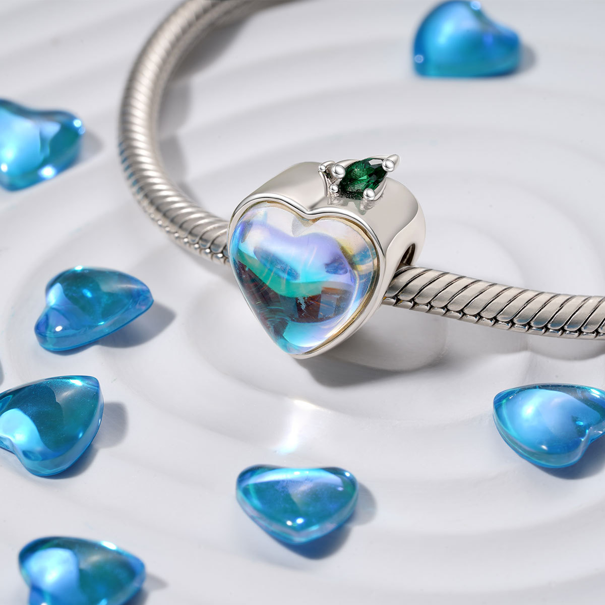 Apple Heart Charm image number 2