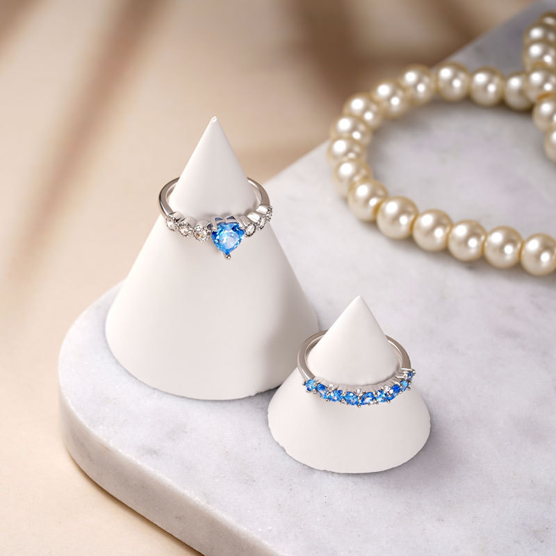 Heart Cut Ring Set image number 2