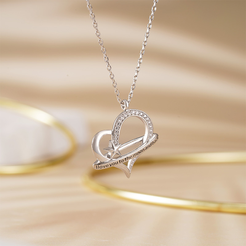 Love Heart Necklace image number 2