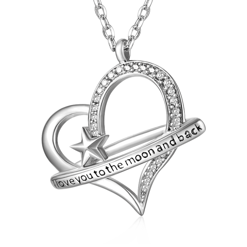 Love Heart Necklace image number 0