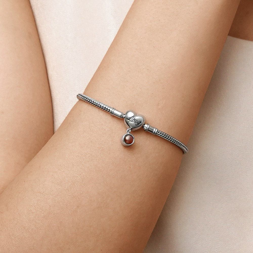 Projection Engravable Basic Bracelet image number 3