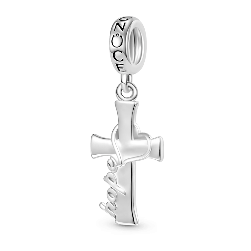 "Hope" Cross Pendant image number 0
