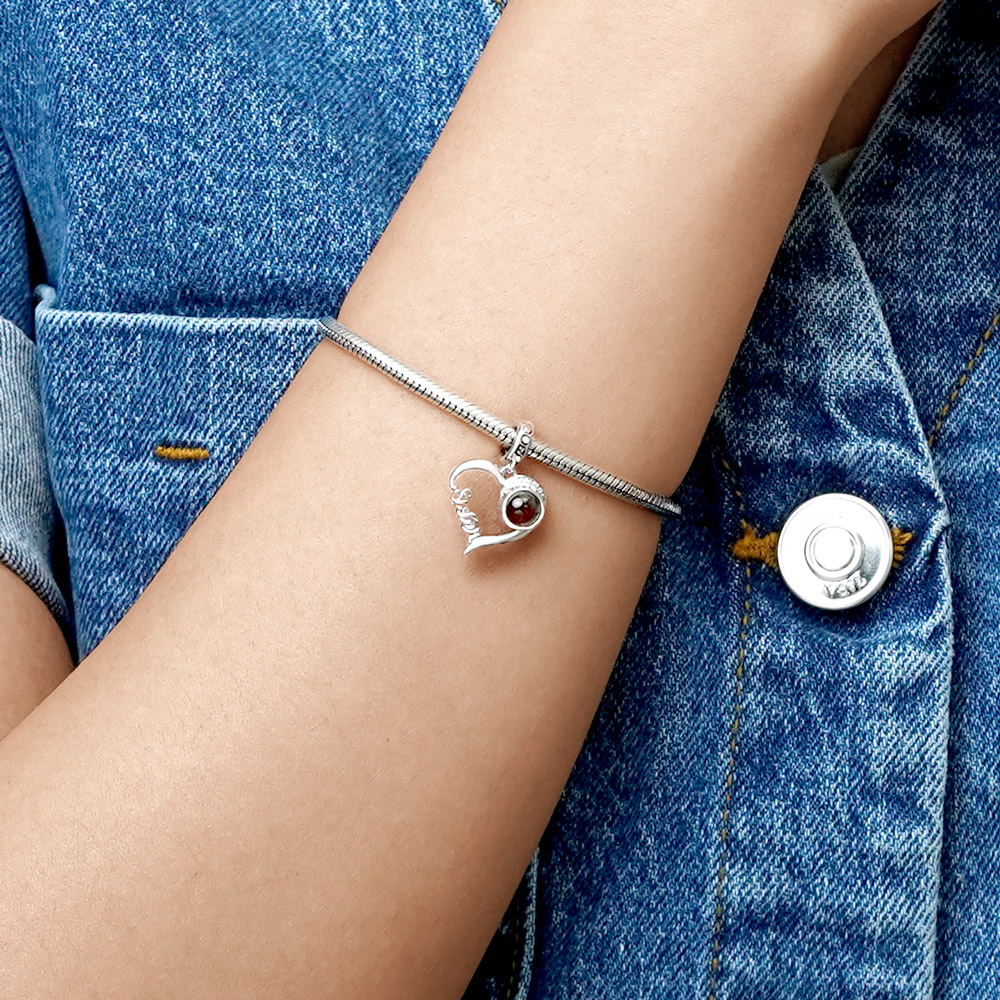 Projection Sister Love Photo Pendant image number 7