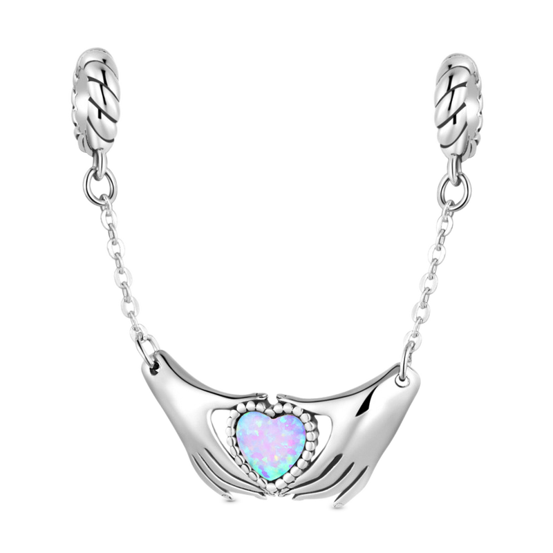 Hand Heart Safety Chain image number 0